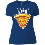 T-Shirts Royal / X-Small Pizza is Life Women's Premium T-Shirt