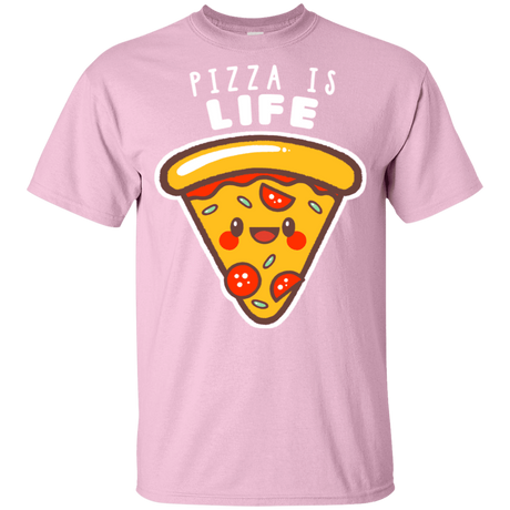 T-Shirts Light Pink / YXS Pizza is Life Youth T-Shirt