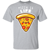 T-Shirts Sport Grey / YXS Pizza is Life Youth T-Shirt