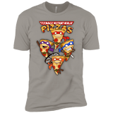 T-Shirts Light Grey / YXS Pizza Ninjas Boys Premium T-Shirt