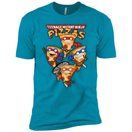 T-Shirts Turquoise / YXS Pizza Ninjas Boys Premium T-Shirt