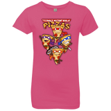T-Shirts Hot Pink / YXS Pizza Ninjas Girls Premium T-Shirt