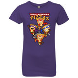 T-Shirts Purple Rush / YXS Pizza Ninjas Girls Premium T-Shirt