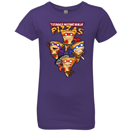 T-Shirts Purple Rush / YXS Pizza Ninjas Girls Premium T-Shirt