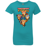 T-Shirts Tahiti Blue / YXS Pizza Ninjas Girls Premium T-Shirt