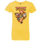 T-Shirts Vibrant Yellow / YXS Pizza Ninjas Girls Premium T-Shirt