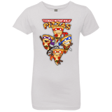 T-Shirts White / YXS Pizza Ninjas Girls Premium T-Shirt