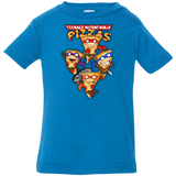 T-Shirts Cobalt / 6 Months Pizza Ninjas Infant PremiumT-Shirt