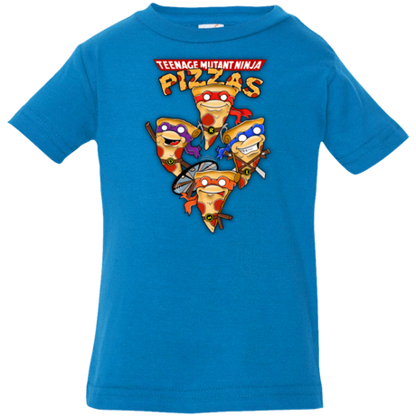T-Shirts Cobalt / 6 Months Pizza Ninjas Infant PremiumT-Shirt