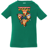 T-Shirts Kelly / 6 Months Pizza Ninjas Infant PremiumT-Shirt