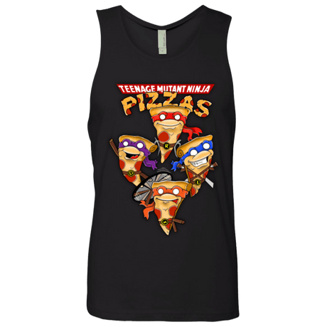 T-Shirts Black / Small Pizza Ninjas Men's Premium Tank Top