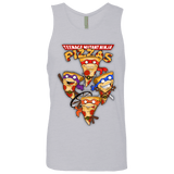 T-Shirts Heather Grey / Small Pizza Ninjas Men's Premium Tank Top