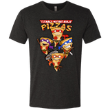 T-Shirts Vintage Black / Small Pizza Ninjas Men's Triblend T-Shirt