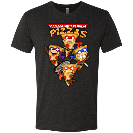 T-Shirts Vintage Black / Small Pizza Ninjas Men's Triblend T-Shirt