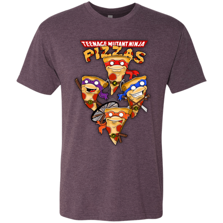 T-Shirts Vintage Purple / Small Pizza Ninjas Men's Triblend T-Shirt