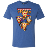 T-Shirts Vintage Royal / Small Pizza Ninjas Men's Triblend T-Shirt
