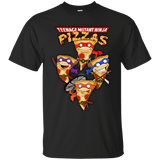 T-Shirts Black / Small Pizza Ninjas T-Shirt