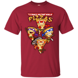 T-Shirts Cardinal / Small Pizza Ninjas T-Shirt