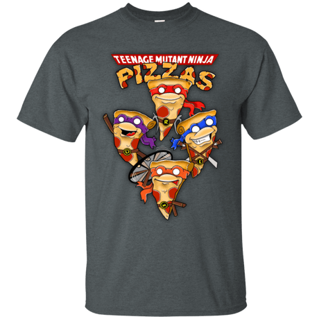 T-Shirts Dark Heather / Small Pizza Ninjas T-Shirt