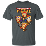 T-Shirts Dark Heather / Small Pizza Ninjas T-Shirt