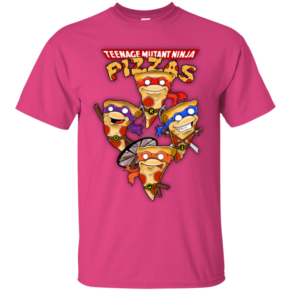 T-Shirts Heliconia / Small Pizza Ninjas T-Shirt
