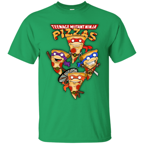 T-Shirts Irish Green / Small Pizza Ninjas T-Shirt