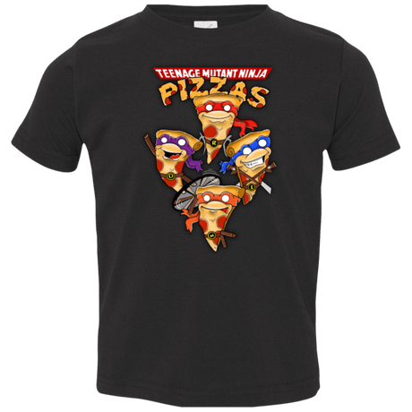 T-Shirts Black / 2T Pizza Ninjas Toddler Premium T-Shirt