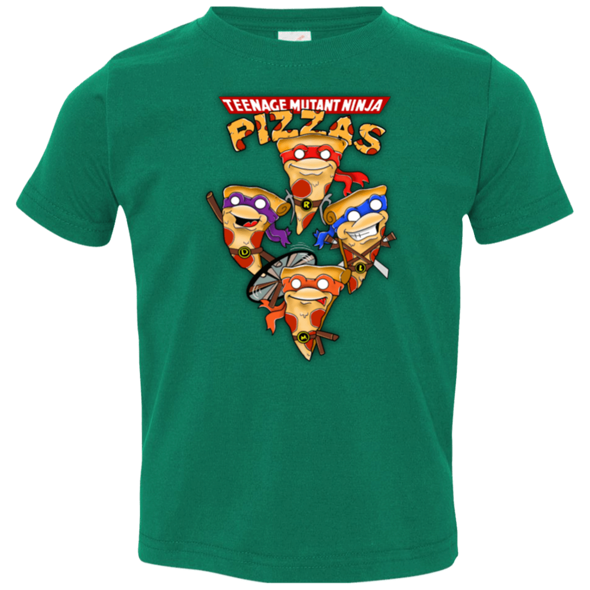 T-Shirts Kelly / 2T Pizza Ninjas Toddler Premium T-Shirt