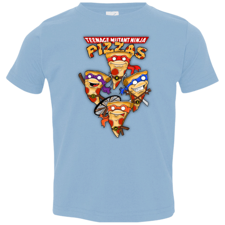 T-Shirts Light Blue / 2T Pizza Ninjas Toddler Premium T-Shirt