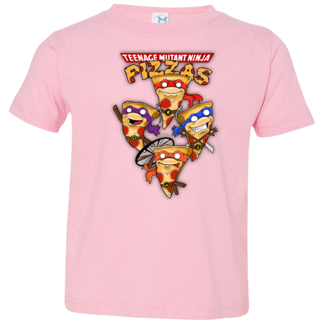 T-Shirts Pink / 2T Pizza Ninjas Toddler Premium T-Shirt