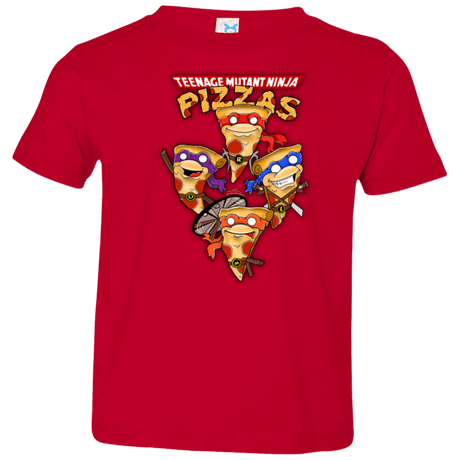 T-Shirts Red / 2T Pizza Ninjas Toddler Premium T-Shirt