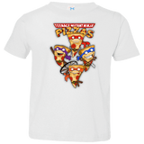 T-Shirts White / 2T Pizza Ninjas Toddler Premium T-Shirt