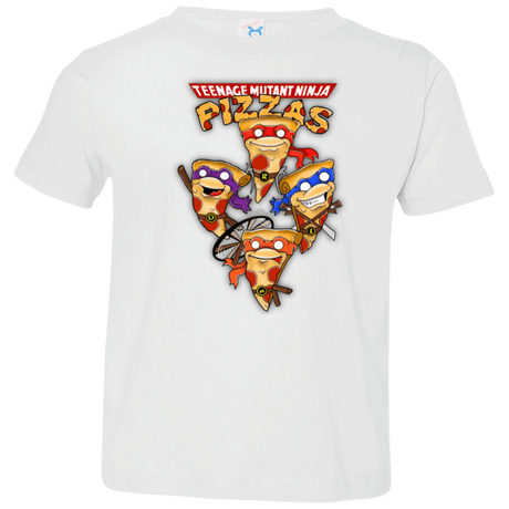 T-Shirts White / 2T Pizza Ninjas Toddler Premium T-Shirt