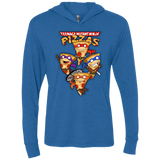 T-Shirts Vintage Royal / X-Small Pizza Ninjas Triblend Long Sleeve Hoodie Tee