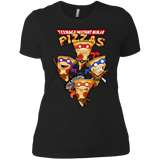 T-Shirts Black / X-Small Pizza Ninjas Women's Premium T-Shirt