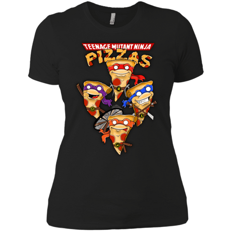 T-Shirts Black / X-Small Pizza Ninjas Women's Premium T-Shirt