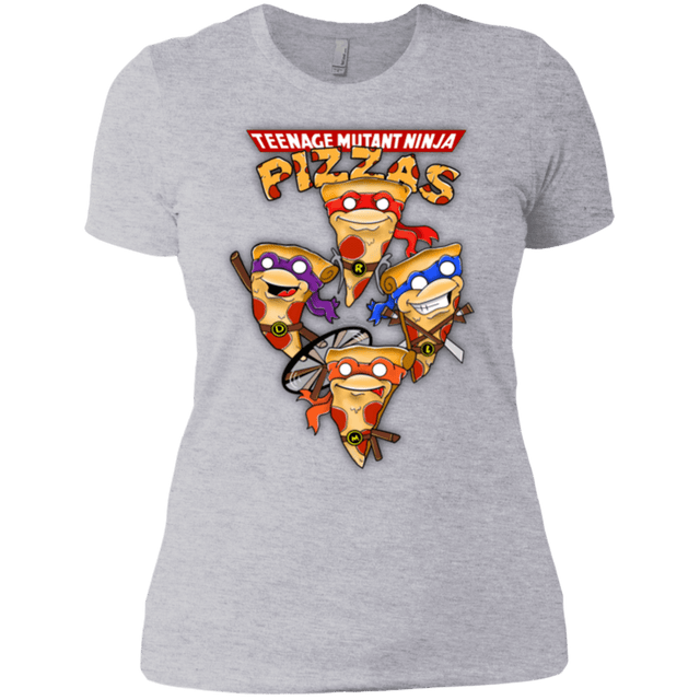 T-Shirts Heather Grey / X-Small Pizza Ninjas Women's Premium T-Shirt