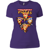 T-Shirts Purple / X-Small Pizza Ninjas Women's Premium T-Shirt