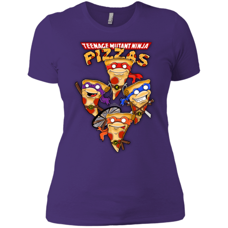 T-Shirts Purple / X-Small Pizza Ninjas Women's Premium T-Shirt