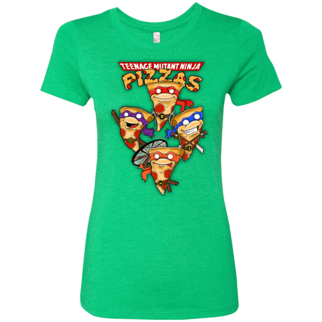 T-Shirts Envy / Small Pizza Ninjas Women's Triblend T-Shirt