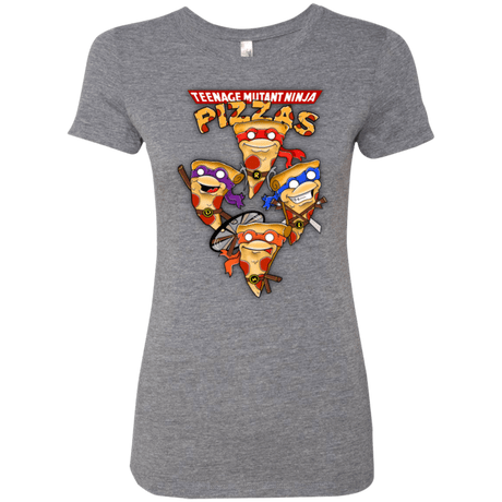 T-Shirts Premium Heather / Small Pizza Ninjas Women's Triblend T-Shirt