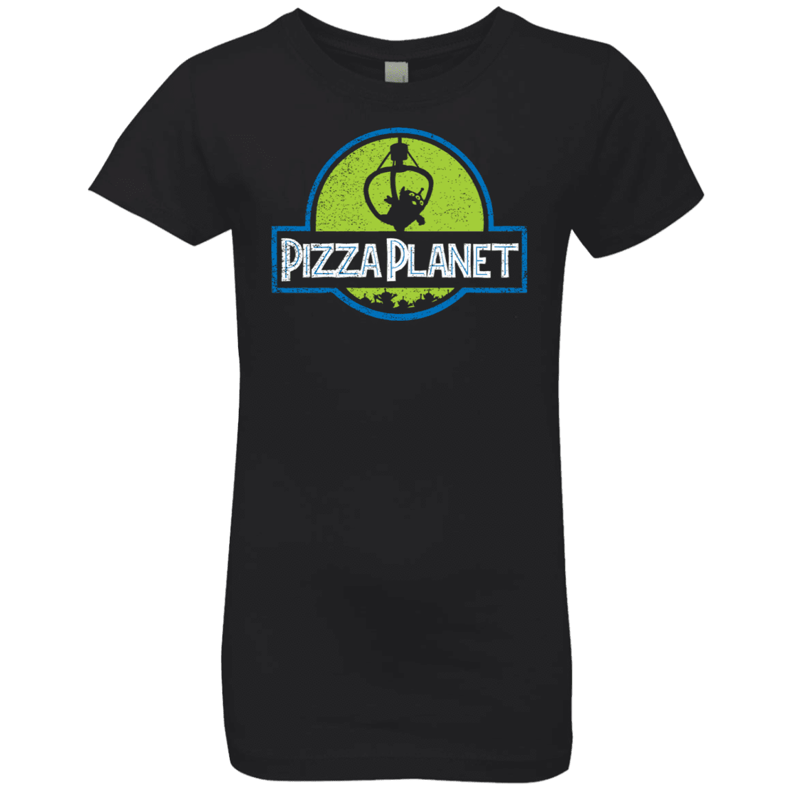 T-Shirts Black / YXS Pizza Planet Girls Premium T-Shirt