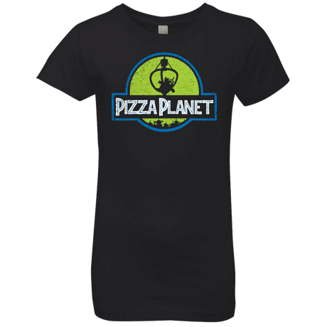 T-Shirts Black / YXS Pizza Planet Girls Premium T-Shirt