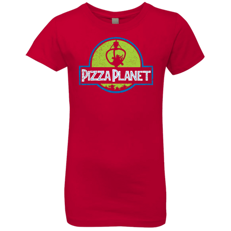 T-Shirts Red / YXS Pizza Planet Girls Premium T-Shirt