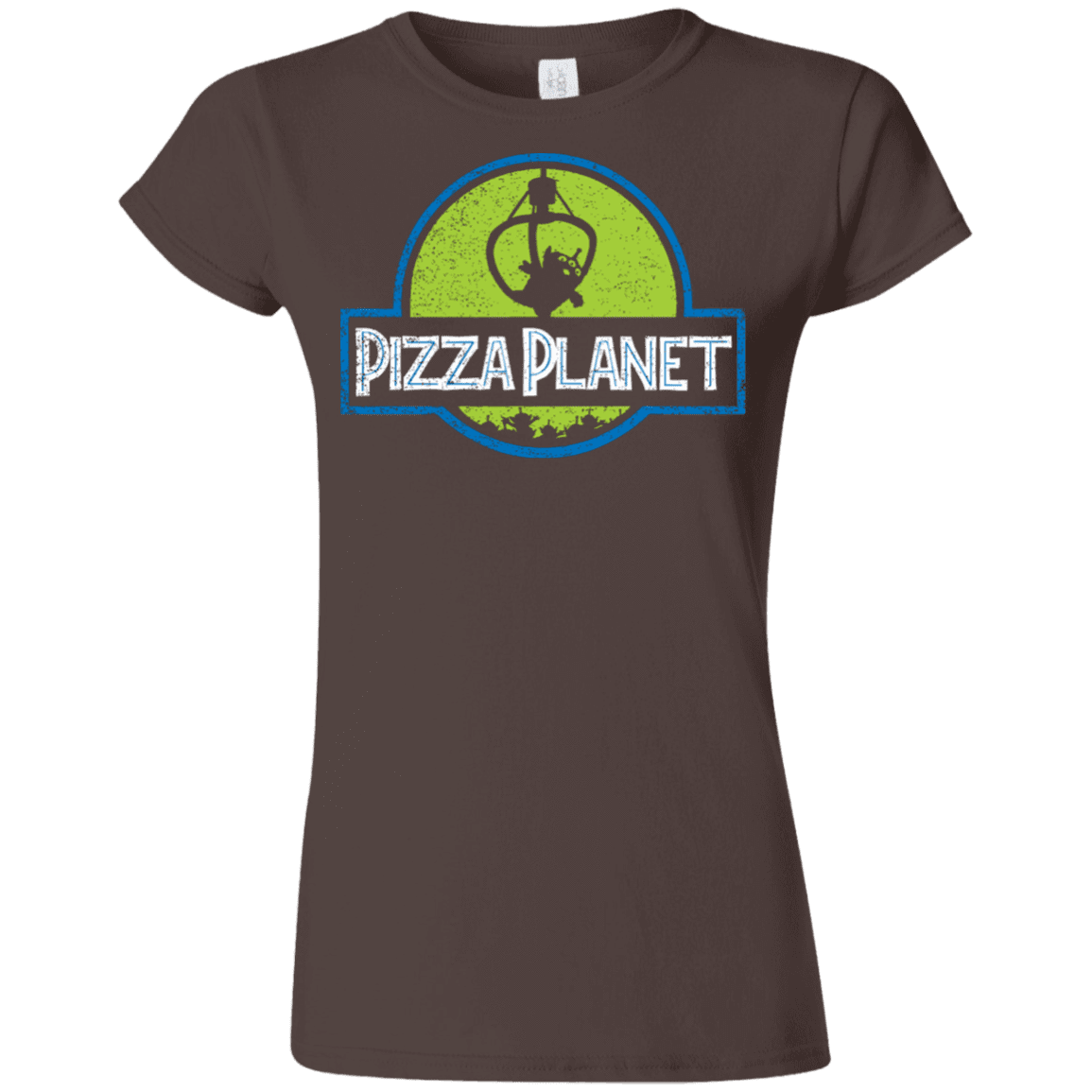 T-Shirts Dark Chocolate / S Pizza Planet Junior Slimmer-Fit T-Shirt