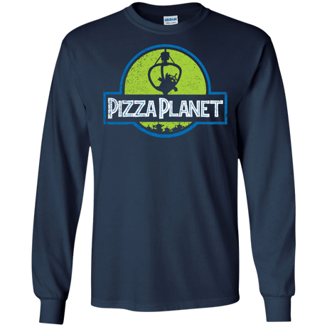 T-Shirts Navy / S Pizza Planet Men's Long Sleeve T-Shirt