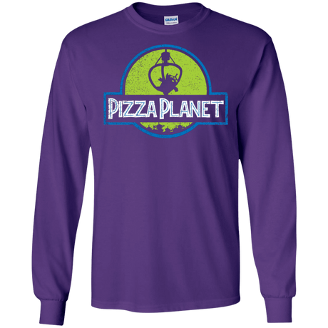 T-Shirts Purple / S Pizza Planet Men's Long Sleeve T-Shirt