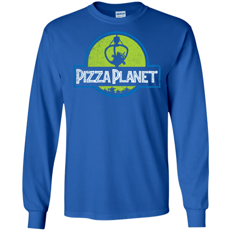 T-Shirts Royal / S Pizza Planet Men's Long Sleeve T-Shirt