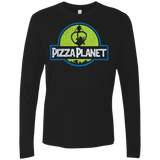 T-Shirts Black / S Pizza Planet Men's Premium Long Sleeve