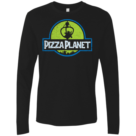 T-Shirts Black / S Pizza Planet Men's Premium Long Sleeve